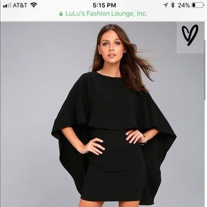 Little black (backless) dress XL